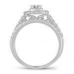 14K 1.00CT DIAMOND BRIDAL RING - Image 3