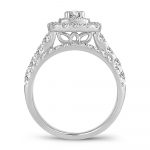 14K 1.50CT DIAMOND BRIDAL RING - Image 3