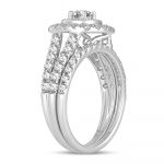 14K 1.50CT DIAMOND BRIDAL RING - Image 2