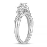 14K 0.50CT DIAMOND BRIDAL RING - Image 2