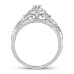 14K 0.50CT DIAMOND BRIDAL RING - Image 3