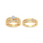 14K 0.20CT Diamond Trio Set