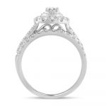 14K 1.00CT Diamond BRIDAL RING - Image 3