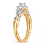 14K 0.50CT DIAMOND BRIDAL RING - Image 2