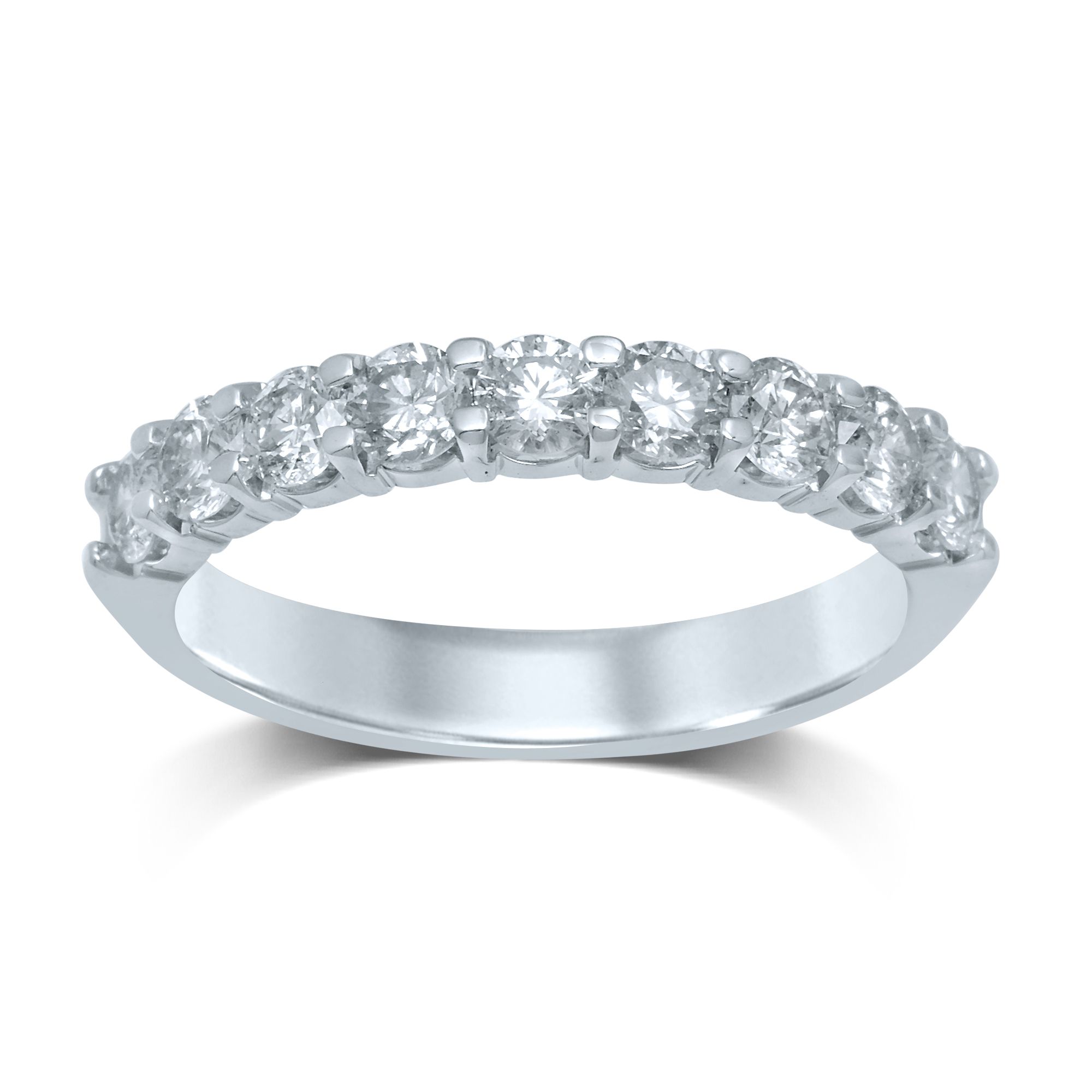 46370_1-2.jpg 14K 0.78Ct Diamond Ladies Band (9 Diamond Stones) - Image 1