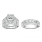 14K 0.68CT Diamond TRIO SET - Image 2