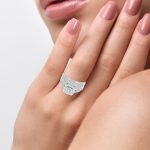 14K 0.68CT Diamond TRIO SET - Image 3