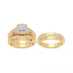 14K 1.00CT Diamond Trio Set - Image 2