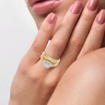 14K 1.00CT Diamond Trio Set - Image 3