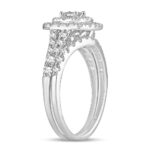 14K 1.00CT DIAMOND BRIDAL RING - Image 2