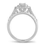 14K 1.00CT DIAMOND BRIDAL RING - Image 3