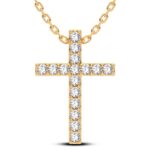 10K 0.16CT Diamond Pendant