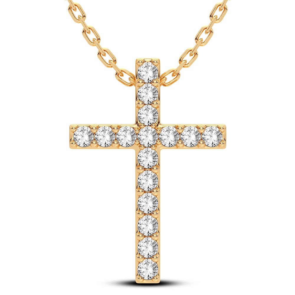 47436_1.jpg 10K 0.16CT Diamond Pendant - Image 1