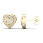 10K 0.20CT Diamond Earring - Image 3