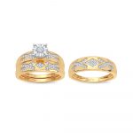 14K 0.33CT Diamond Trio Set - Image 2
