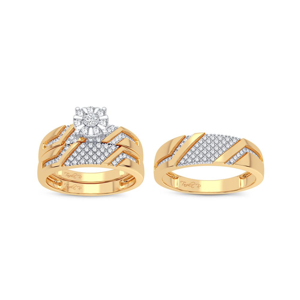 47818_2.jpg 14K 0.50CT Diamond Trio Set - Image 1