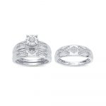 14K 0.33CT Diamond Trio Set - Image 2