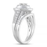 14K 1.00CT DIAMOND BRIDAL RING - Image 2