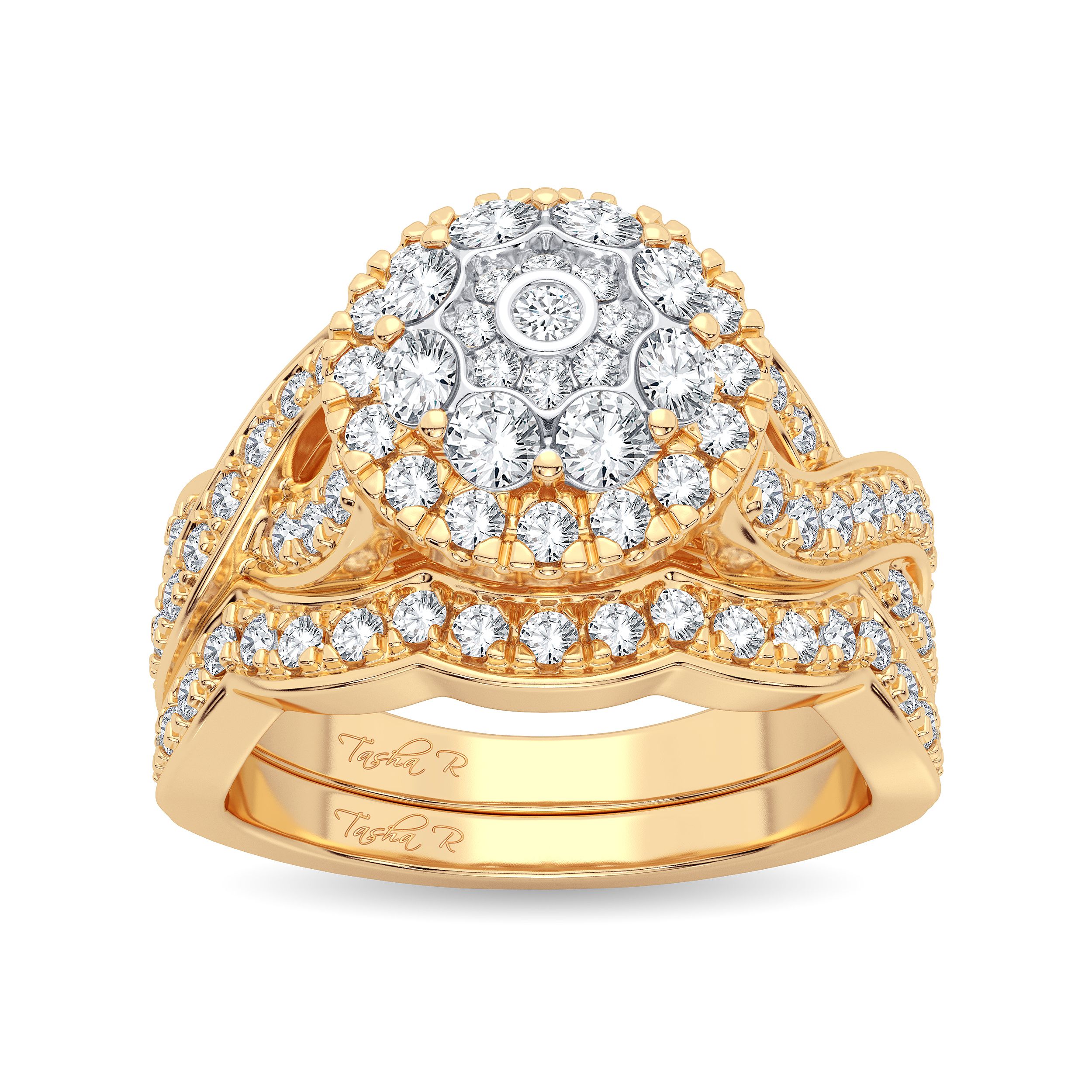 48668_1.jpg 14K 1.25CT Diamond Bridal Ring - Image 1