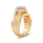 14K 1.25CT Diamond Bridal Ring - Image 2