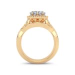 14K 1.25CT Diamond Bridal Ring - Image 3