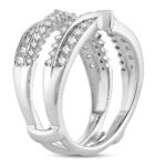 14K 0.75CT Diamond RING GUARD - Image 2