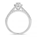 14K 1.00CT Diamond BRIDAL RING - Image 3