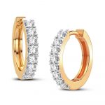 14K 0.50CT Diamond Earring - Image 2