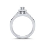 14K 0.54CT Diamond Bridal Ring - Image 3