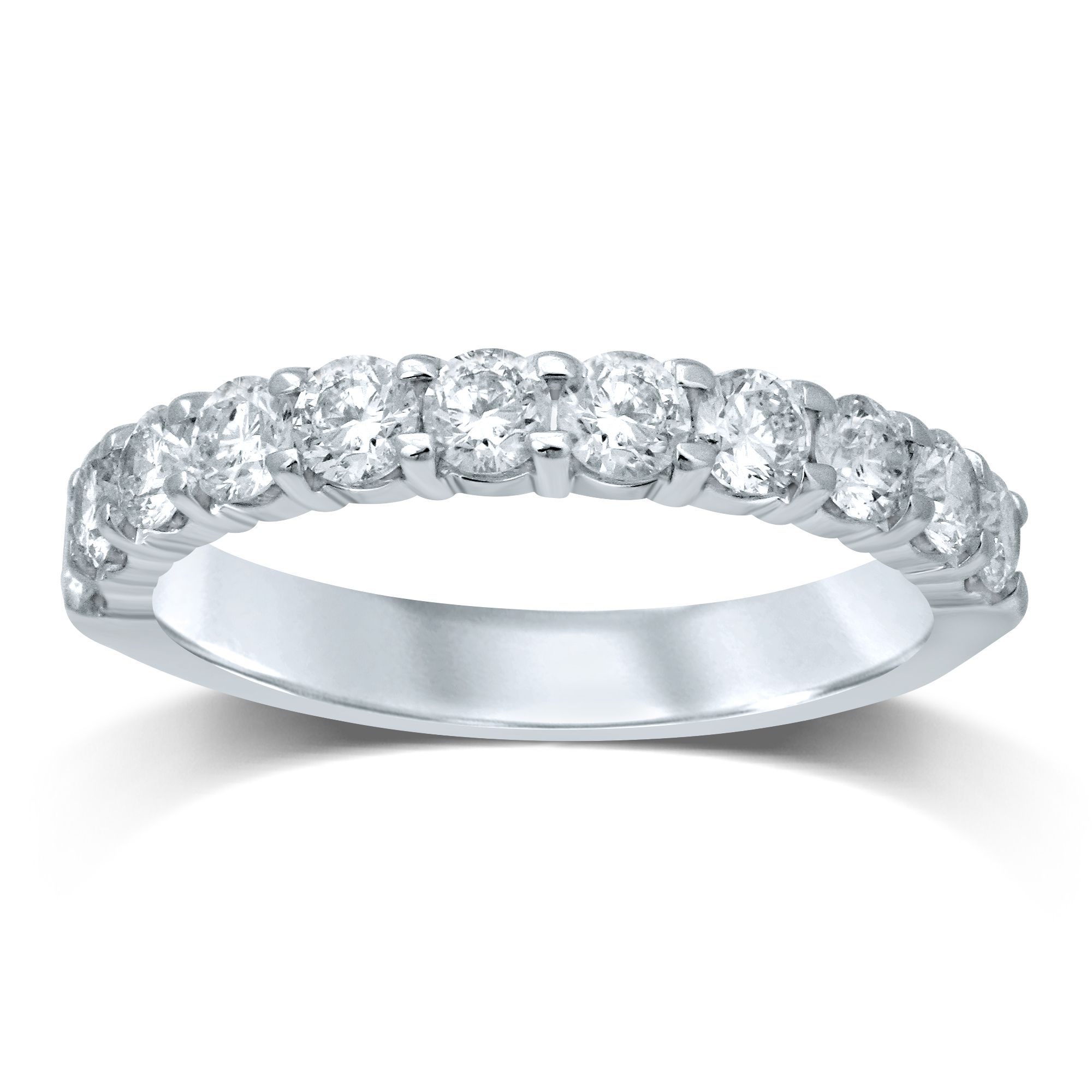 50684_1.jpg 14K 0.90CT Diamond Band (11 Diamond Stones) - Image 1