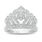 10K 0.10CT Diamond  Fashion Ring