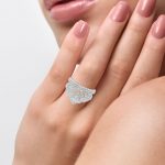 10K 0.10CT Diamond  Fashion Ring - Image 4