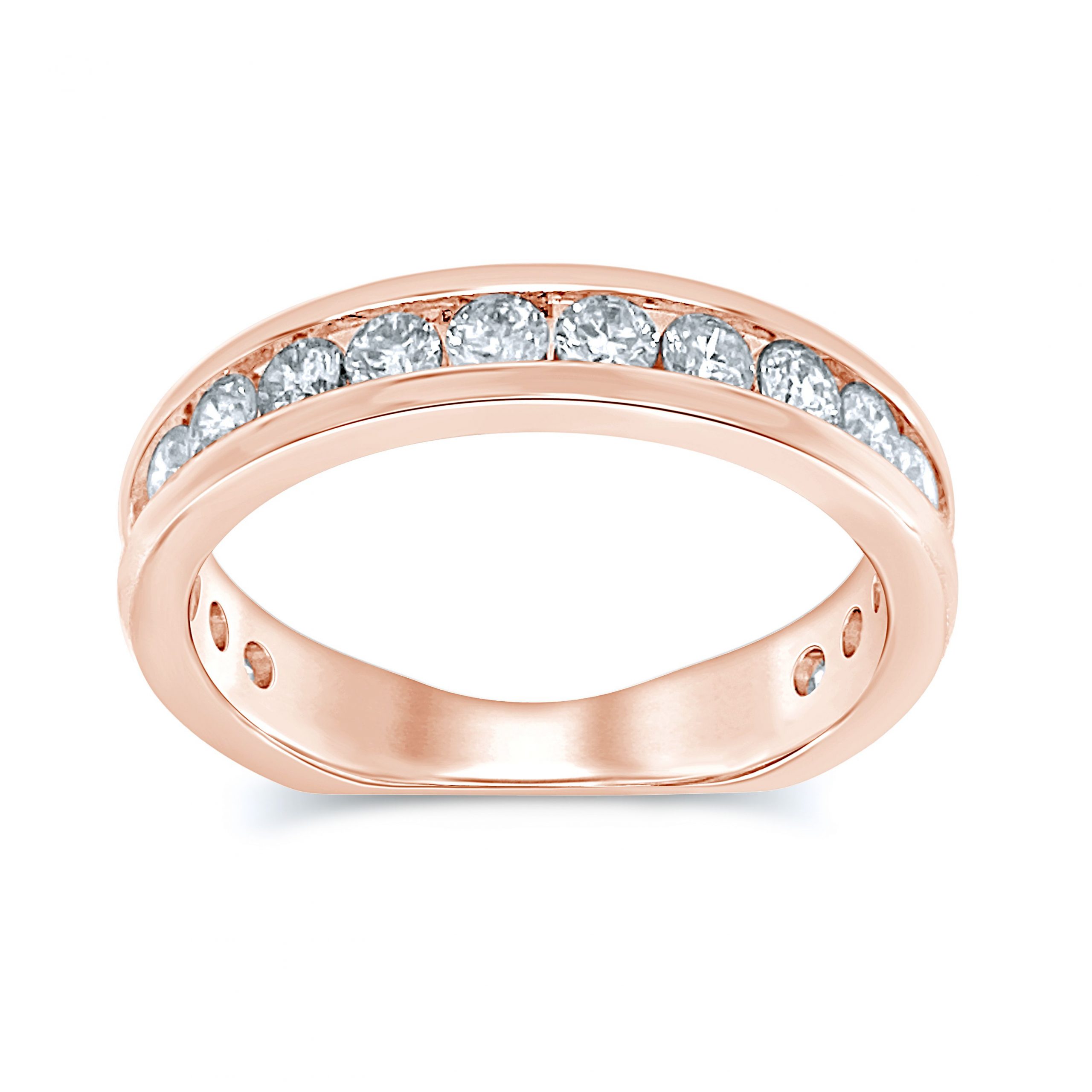 51033_1-3.jpg 14K 0.50CT Diamond Band (18 Diamond Stones) - Image 1