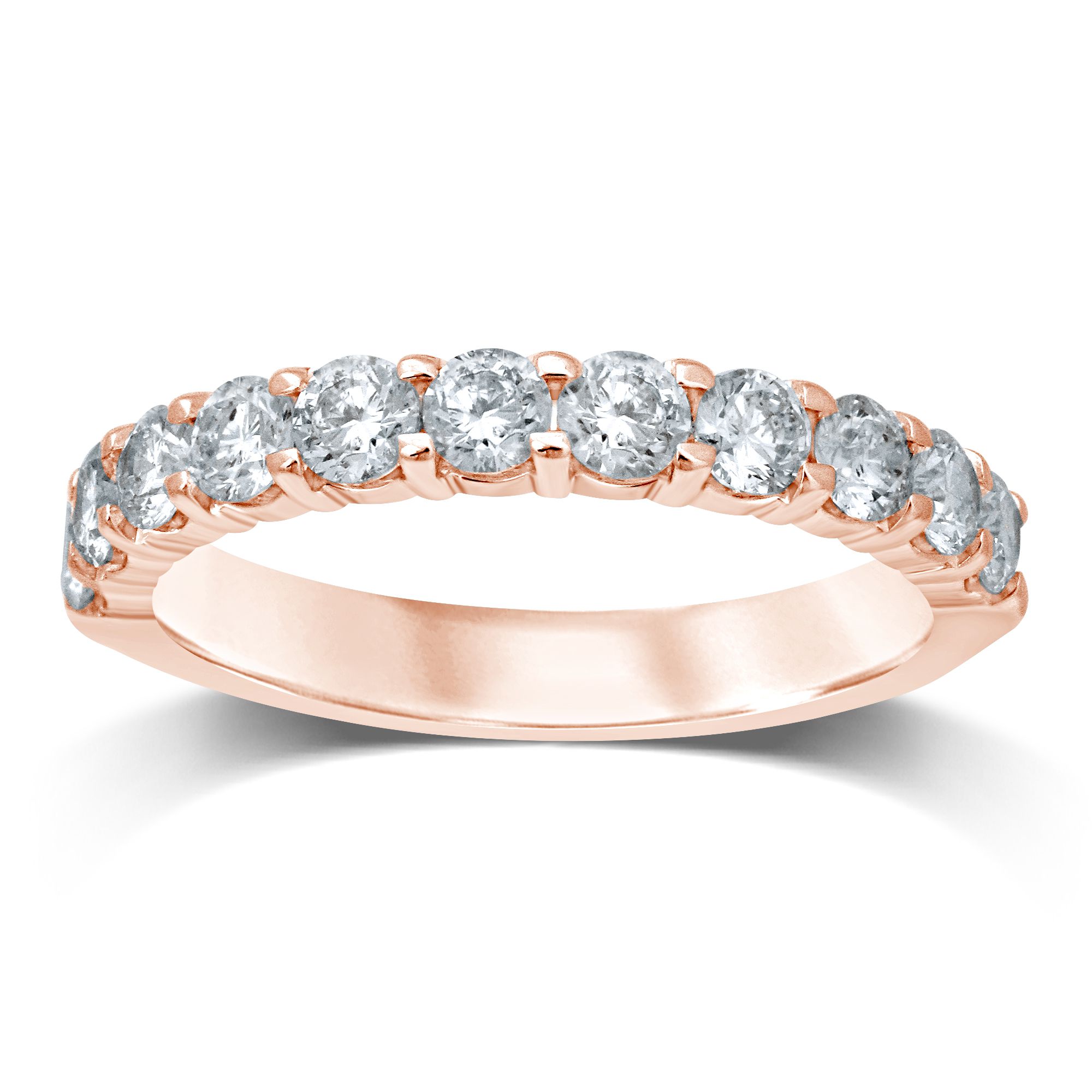 51089_1-3.jpg 14K 0.27CT Diamond Band (11 Diamond Stones) - Image 1