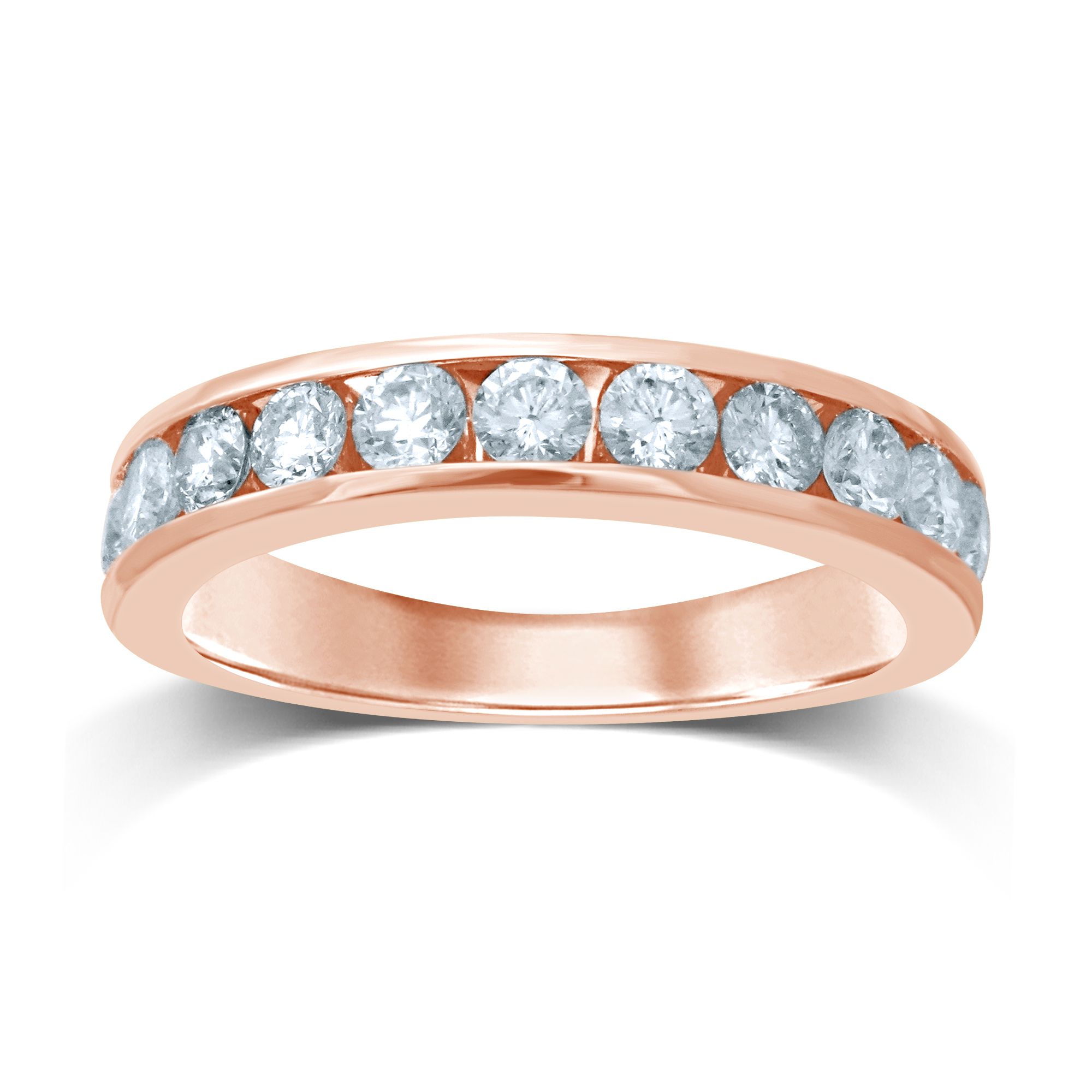 51102_1-2.jpg 14K 0.52CT Diamond Band (11 Diamond Stones) - Image 1