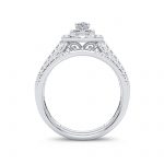 14K 1.00ct Diamond Bridal Ring - Image 3