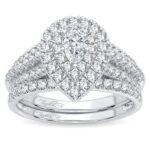 14K 1.00ct Diamond Bridal Ring
