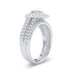 14K 1.00ct Diamond Bridal Ring - Image 2