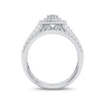 14K 1.00ct Diamond Bridal Ring - Image 3