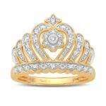 10K 0.10CT Diamond Ring