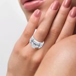 14K 0.87CT Diamond Trio Set - Image 3