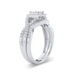 14K 0.50ct Diamond Bridal Ring - Image 2