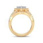 14K 1.00ct Diamond Bridal Ring - Image 3