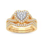 14K 0.50ct Diamond Bridal Ring
