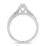 14K 0.75CT Diamond BRIDAL  RING - Image 3