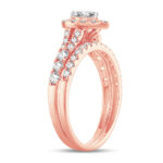 14K 1.00CT Diamond BRIDAL RING - Image 2