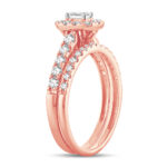 14K 1.00CT Diamond BRIDAL RING - Image 2