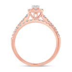 14K 1.00CT Diamond BRIDAL RING - Image 3