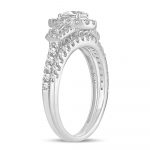 14K 1.00CT Diamond BRIDAL RING - Image 2