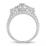 14K 1.00CT Diamond BRIDAL RING - Image 3